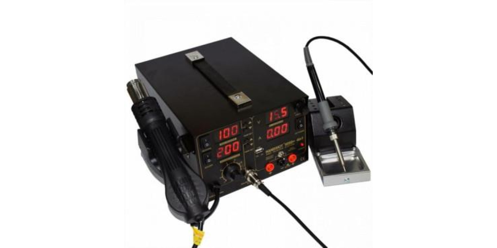 Паяльная станция HandsKit 909D+ 4в1 (паяльник+фен+тестер+USB)
