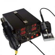 Паяльна станція HandsKit 909D+ 4в1 (паяльник+фен+тестер+USB)