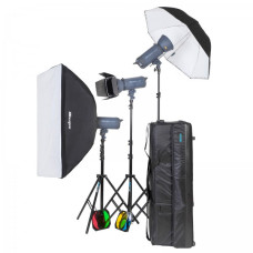 Набор импульсного студийного света Mircopro EX 400S Novel KIT