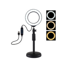 Кільцеве світло зі стійкою Puluz PU391 Ring Light 12см (8W)