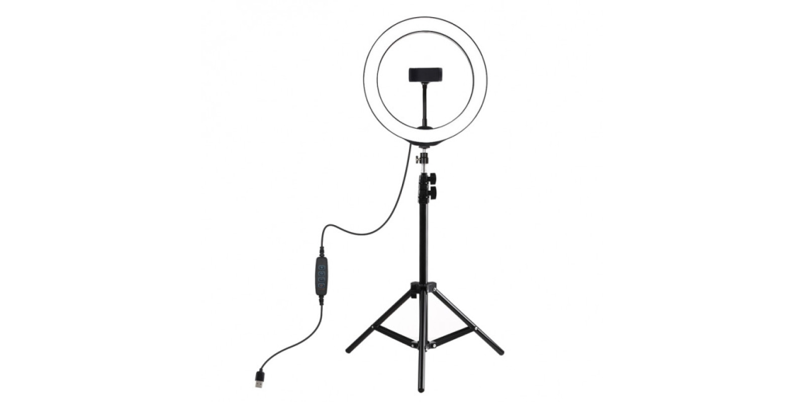 Кільцеве світло зі стійкою Puluz PKT3035 Ring Light 26см (20W)