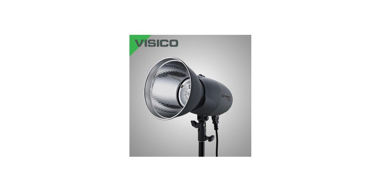 Імпульсний студійний спалах Visico VL-200 Plus + рефлектор