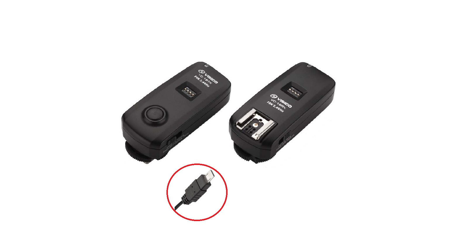 Радіосинхронізатор Visico VC-16 S2 Kit для Sony Радіосинхронізатор Visico VC-16 S2 Kit для Sony