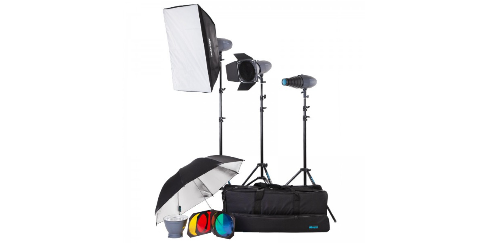 Набор импульсного студийного света Mircopro MQ-300S Unique KIT