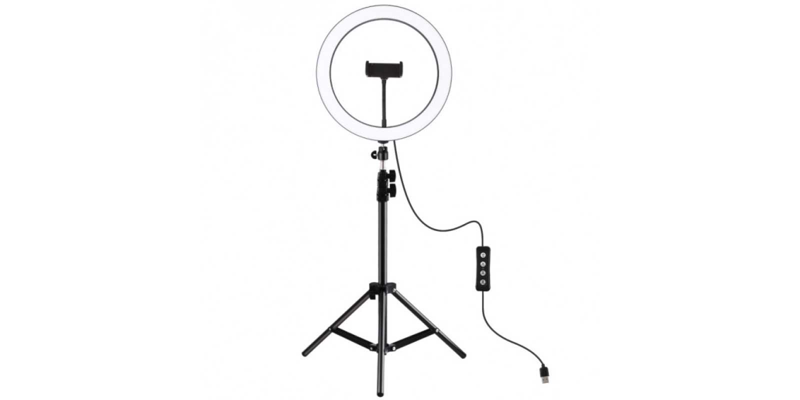Кільцеве світло зі стійкою Puluz PKT3056B Ring Light 30см (25W)