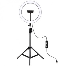 Кільцеве світло зі стійкою Puluz PKT3056B Ring Light 30см (25W)