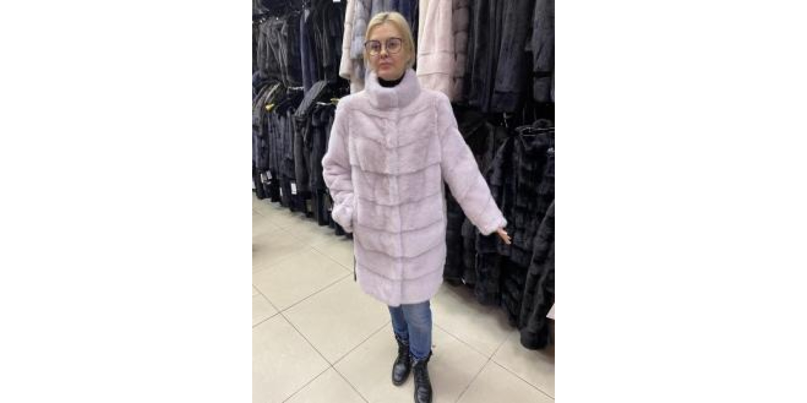 Шуба норкова - світлий лід