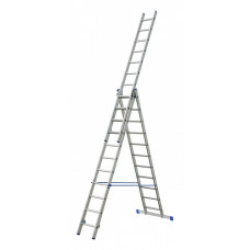  лестница 3-х секционная elkop vhr h 3х10 (5,81 м, 150 кг) оборудование, станки и инструменты 52114 1