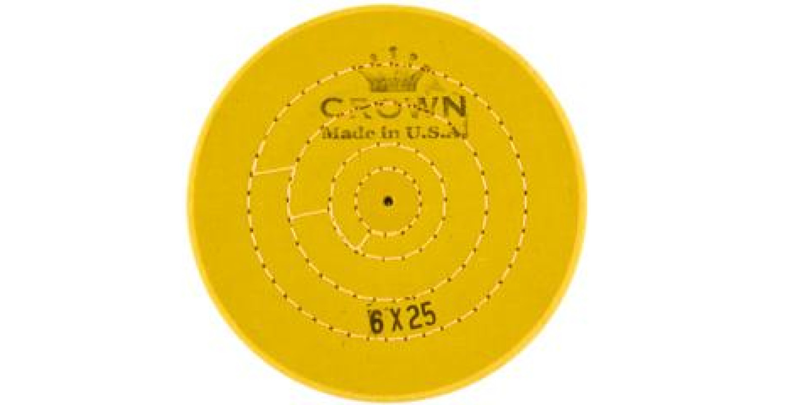 Круг муслиновый CROWN желтый d-150 мм, 25 слоев Круг муслиновый CROWN желтый d-150 мм, 25 слоев