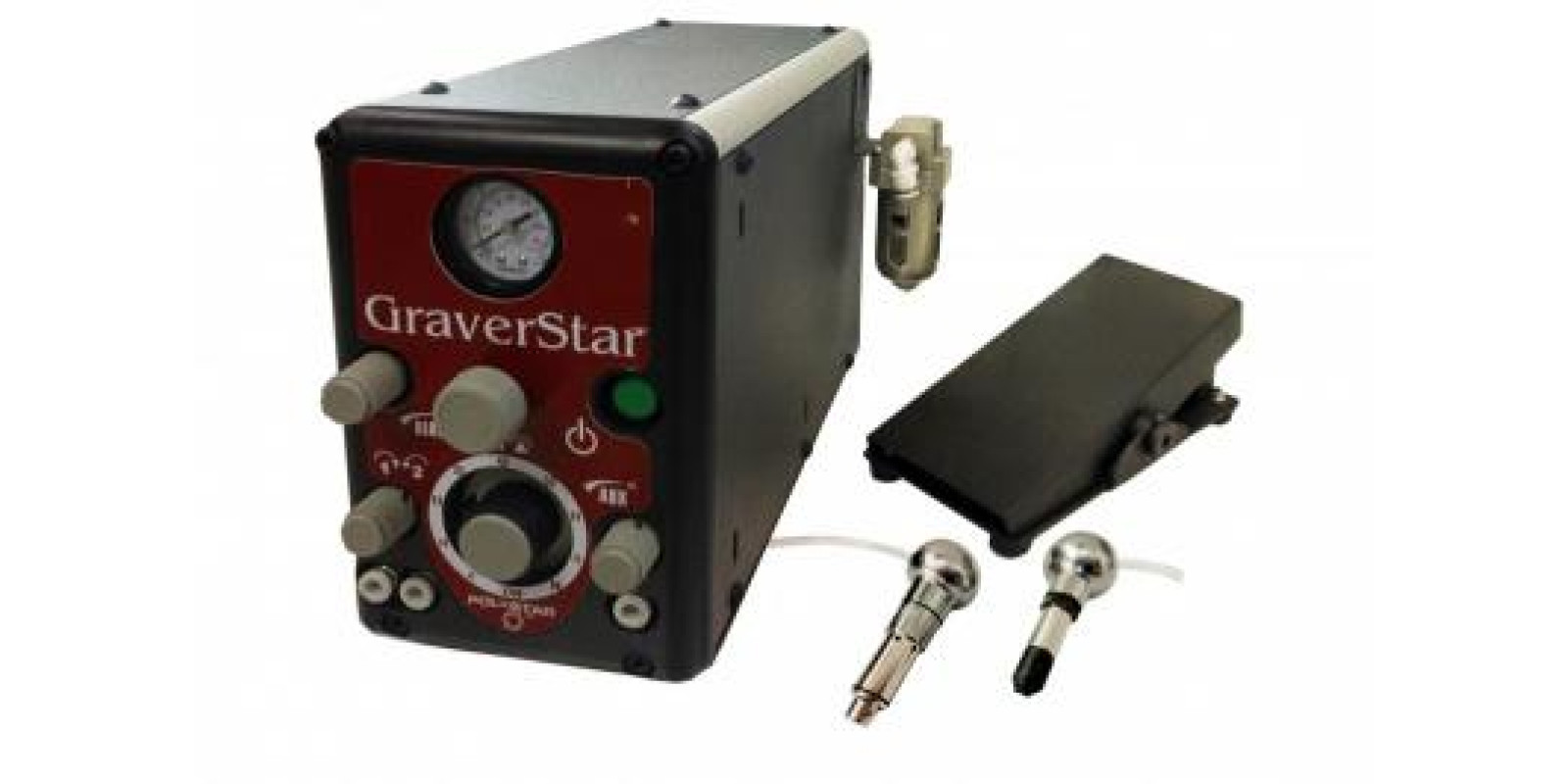 Гравірувальний апарат GraverStar 2 наконечника