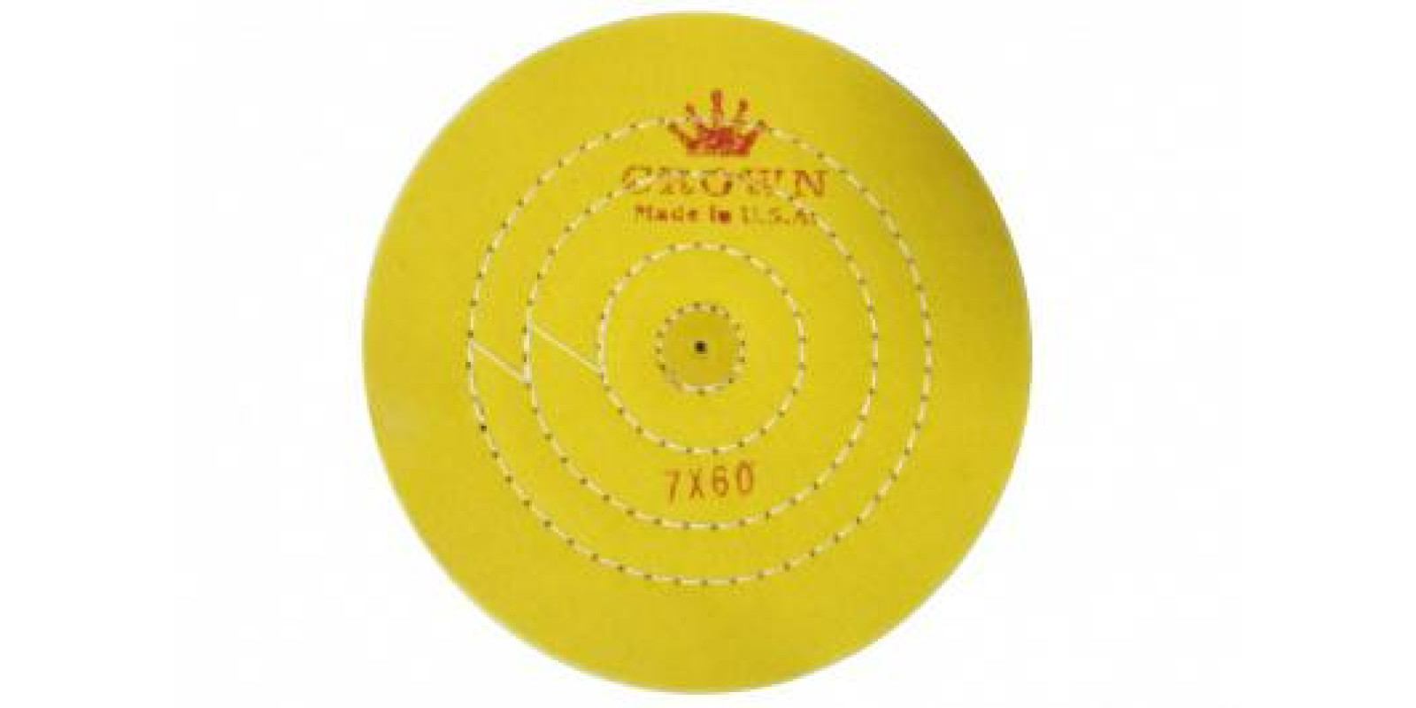 Коло муслінове CROWN жовте d-175 мм, 60 шарів. Коло муслінове CROWN жовте d-175 мм, 60 шарів.
