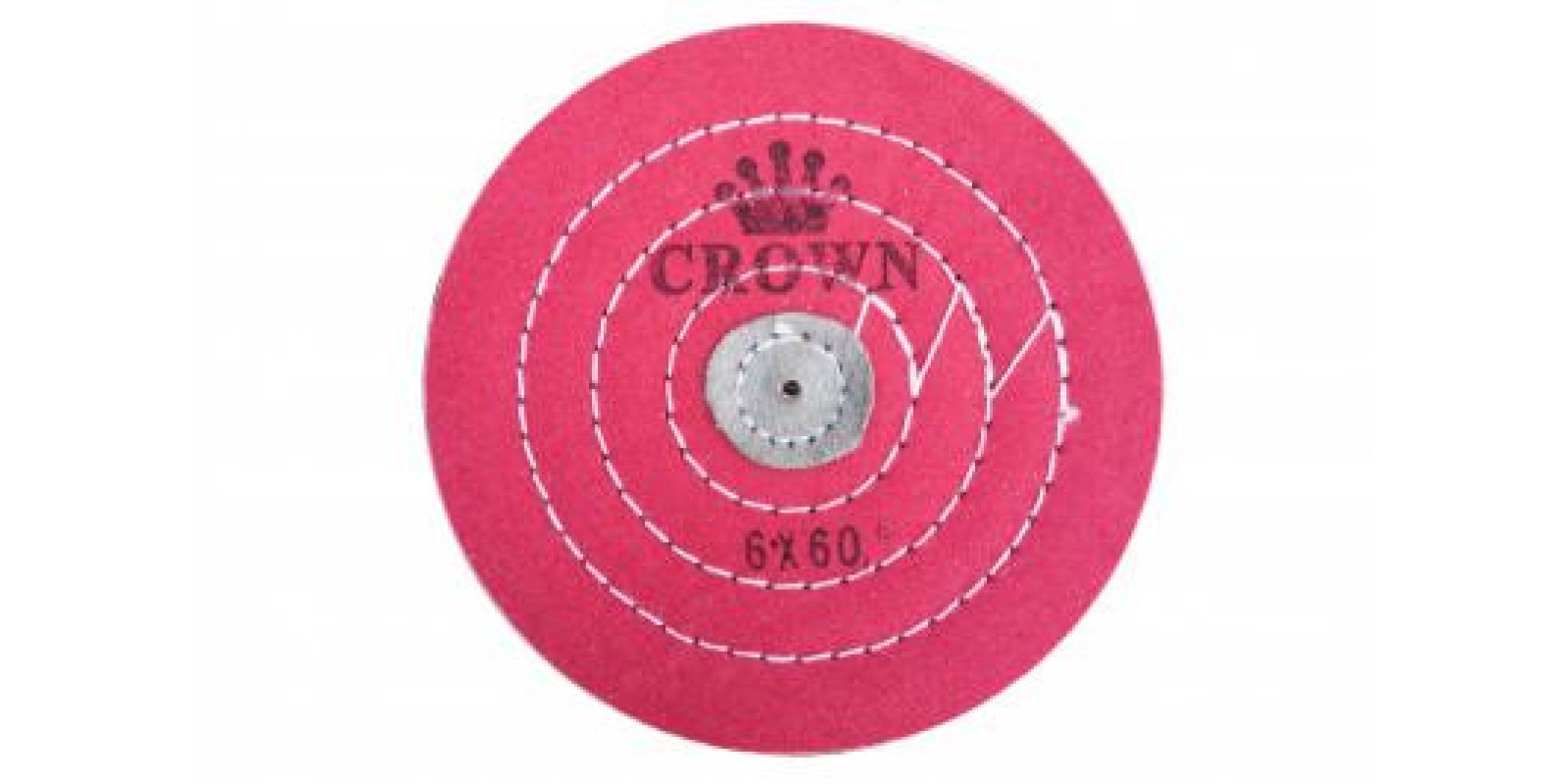 Круг муслиновый CROWN розовый d-150 мм, 60 слоёв