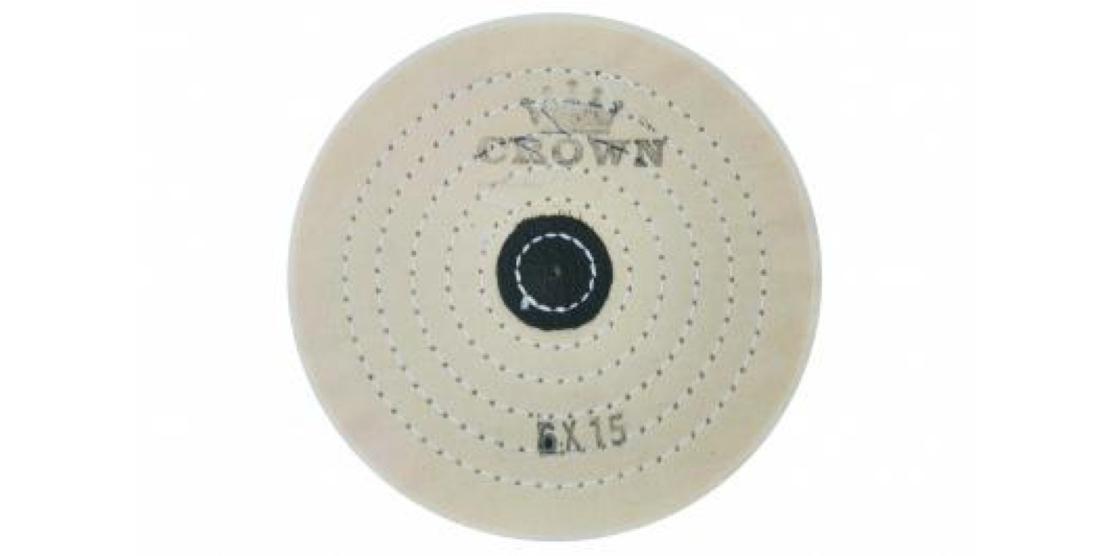 Коло муслінове CROWN біле d-150мм, 15 шарів (з шкір. п'ятаком) Коло муслінове CROWN біле d-150мм, 15 шарів (з шкір. п'ятаком)