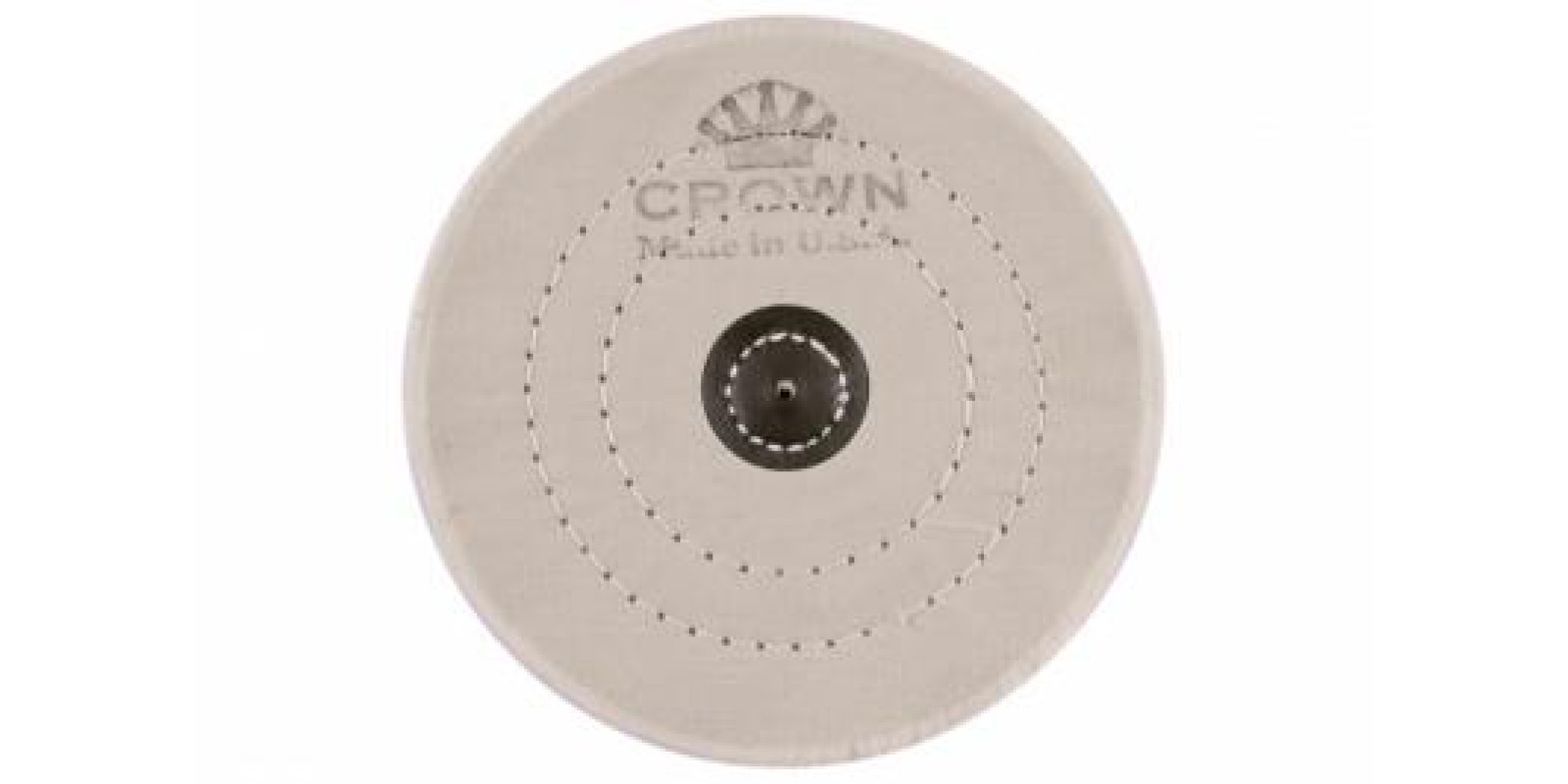 Коло муслінове CROWN біле d-150мм, 50 шарів (з шкір. п'ятаком)