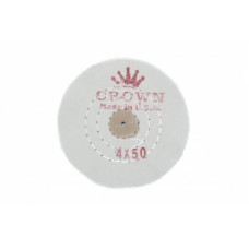 Коло муслінове CROWN біле d-100 мм, 50 шарів.