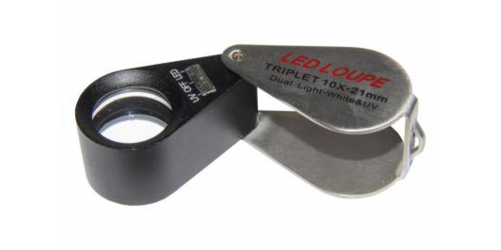 Лупа-триплет MG7802 10Х21 мм з підсвічуванням