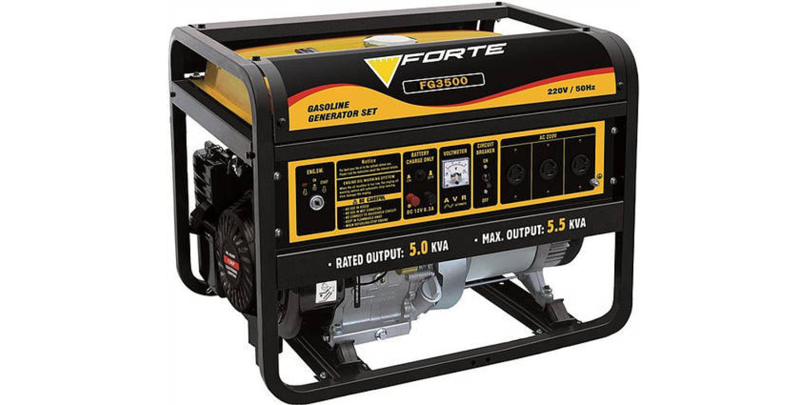 Бензиновый генератор Forte FG3500E (2,5 кВт) Бензиновый генератор Forte FG3500E (2,5 кВт)
