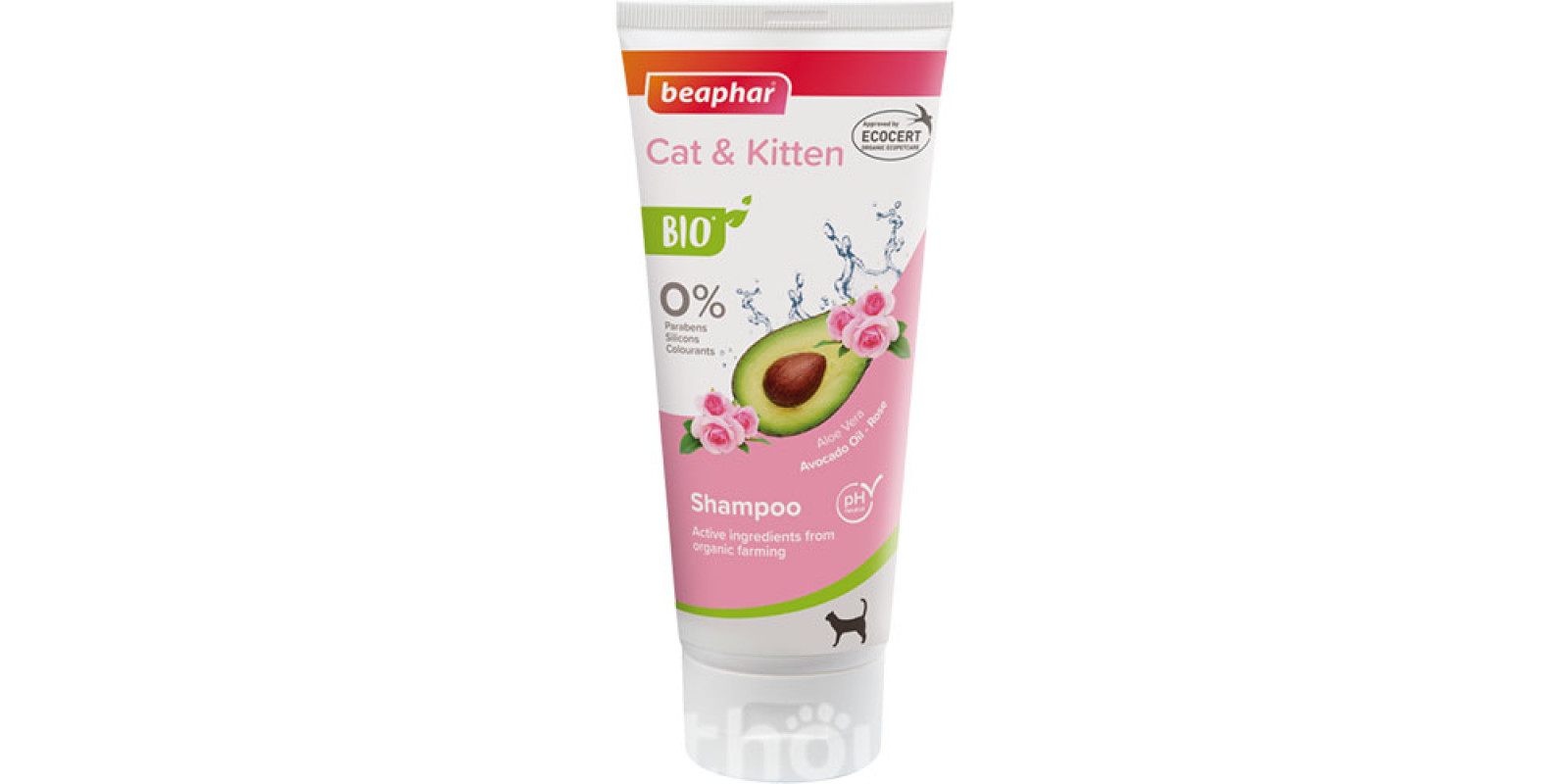 Beaphar Bio Shampoo Cat & Kitten Французький шампунь для дорослих котів та котят Beaphar Bio Shampoo Cat & Kitten Французький шампунь для дорослих котів та котят