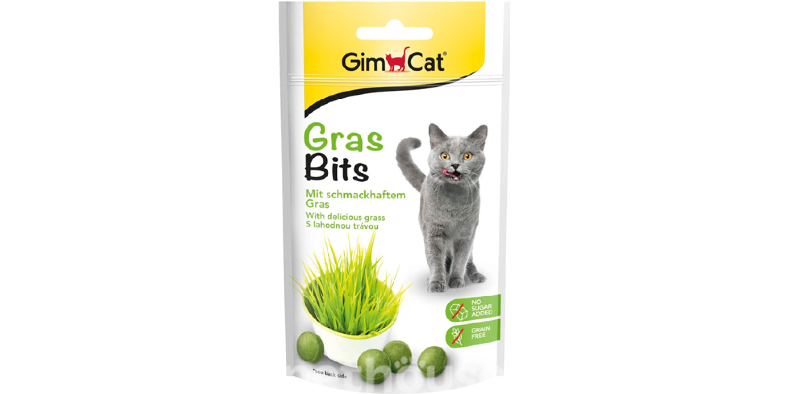 GimCat GrasBits - вітамінізовані ласощі з травою для котів GimCat GrasBits - вітамінізовані ласощі з травою для котів