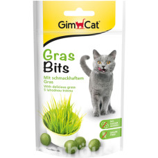GimCat GrasBits - вітамінізовані ласощі з травою для котів
