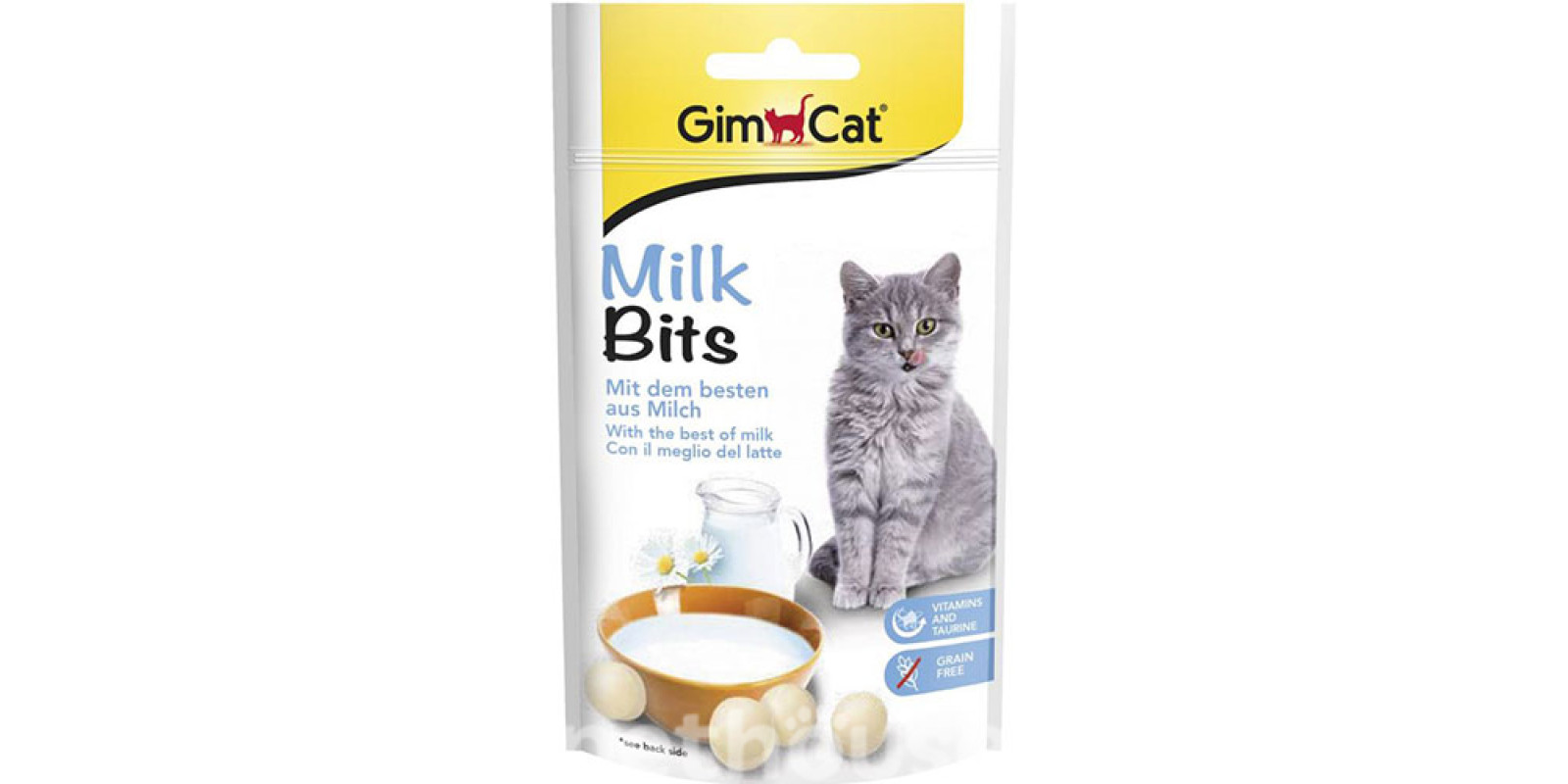GimCat MilkBits - вітамінізовані ласощі з молоком для котів