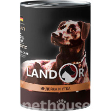 LANDOR Dog Adult All Breed Turkey & Duck LANDOR Dog Adult All Breed Turkey & Duck