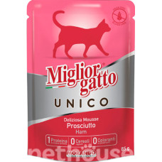 Migliorgatto Unico Паштет із прошуто