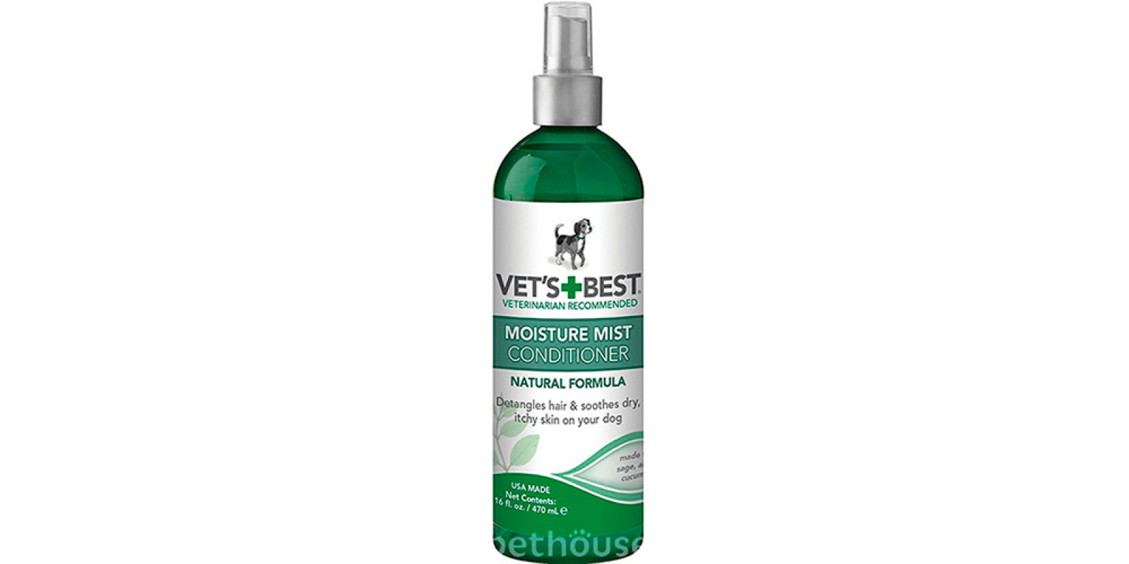 Vet's Best Moisture Mist Conditioner - спрей для швидкого зволоження шкіри і шерсті собак