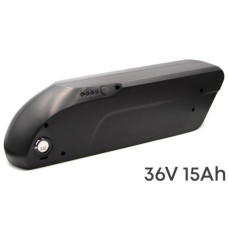 Литиевый аккумулятор для электровелосипеда 36V 15Ah (корпус TigerShark)