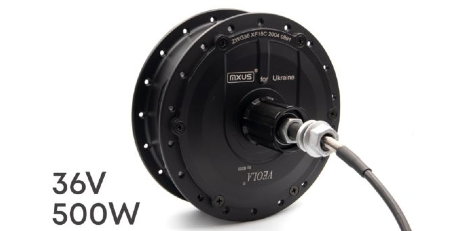 Набор для электровелосипеда MXUS XF15C - 36V 500W с дисплеем