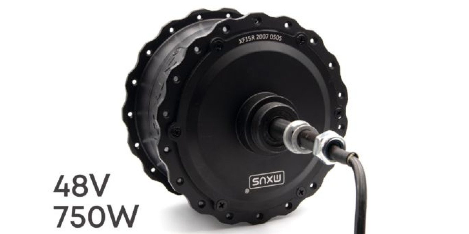 Набор для электровелосипеда MXUS XF15R Fatbike - 48V 750W (1000W) с дисплеем