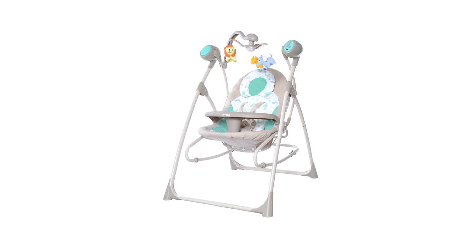 Колиска-гойдалка CARRELLO Nanny 3в1 CRL-0005 Azure Beige /1/