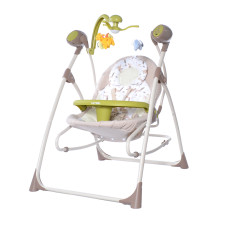 Колыбель-качели CARRELLO Nanny 3в1 CRL-0005 Brown Fox /1/