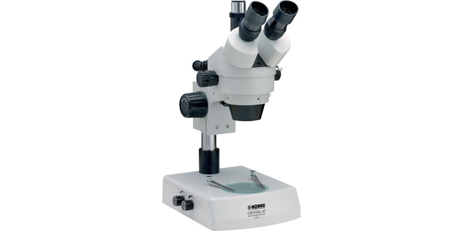 Konus Crystal-45 стереоскопический тринокулярный микроскоп 7-45x Zoom (120В)