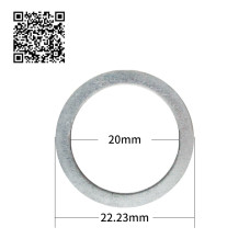 Переходное кольцо для пильных дисков 22.23*20*1.0