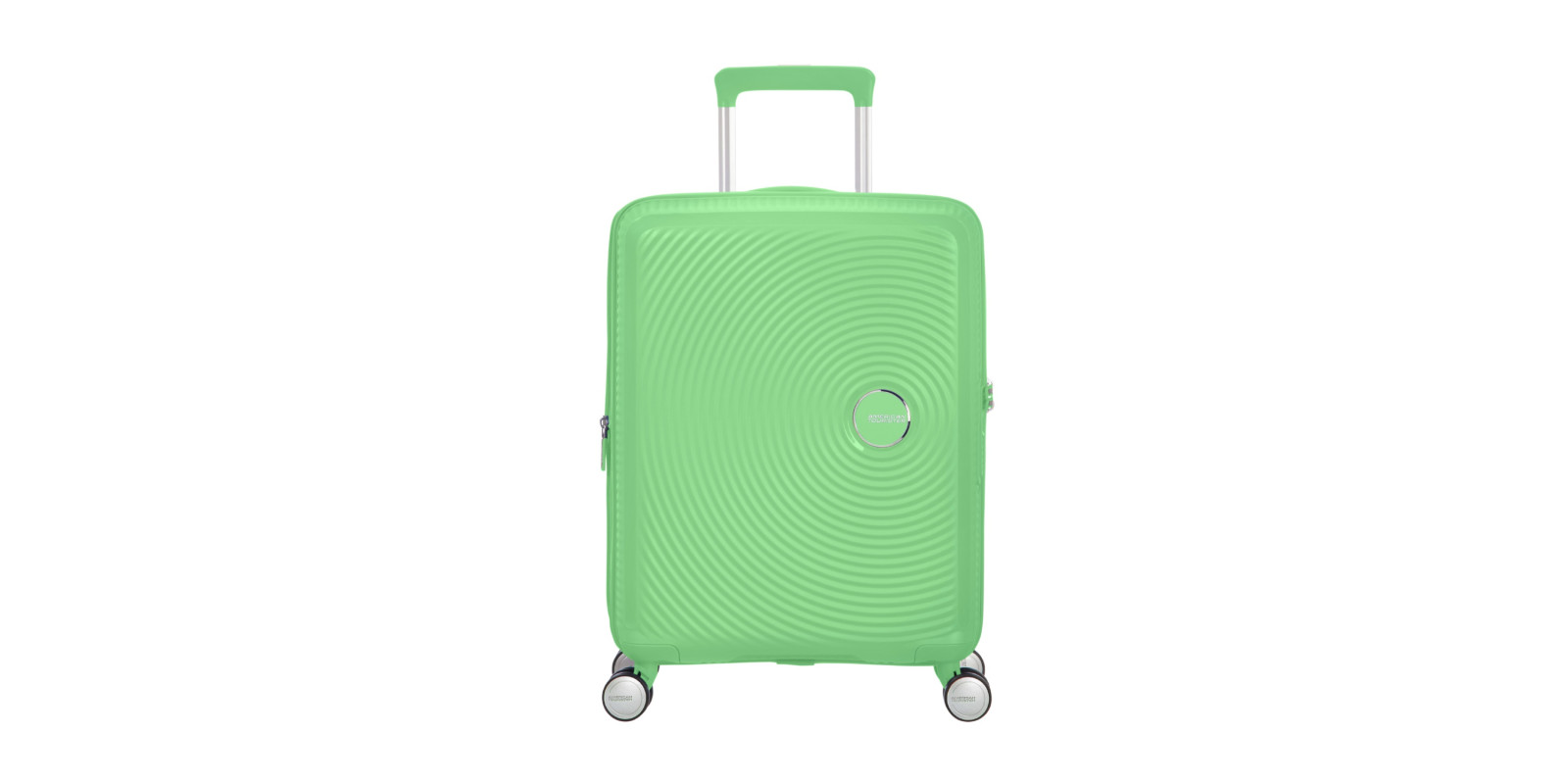 Чемодан American Tourister Soundbox из полипропилена на 4-х колесах 32G*001 Jade Green (малый)