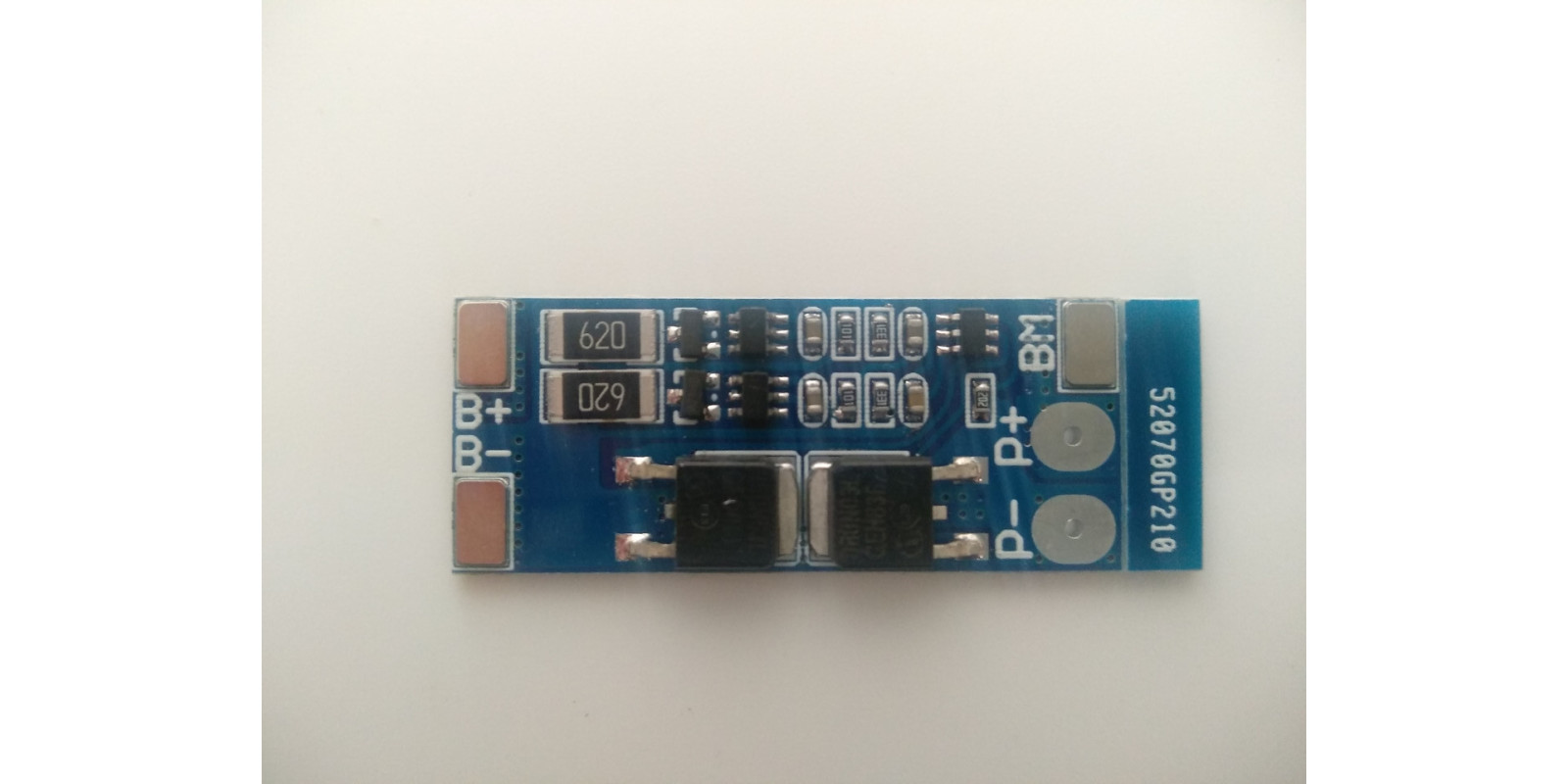 BMS Контролер заряду-розряду 2-х Li-Ion з балансиром HX-2S-JH10 8/10 A 7.4V BMS Контролер заряду-розряду 2-х Li-Ion з балансиром HX-2S-JH10 8/10 A 7.4V