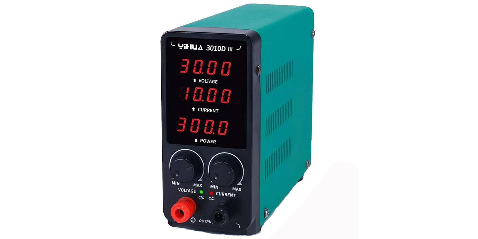 Блок питания YIHUA 3010D-III, 30V, 10A, 300W импульсный, цифровая индикация Блок питания YIHUA 3010D-III, 30V, 10A, 300W импульсный, цифровая индикация