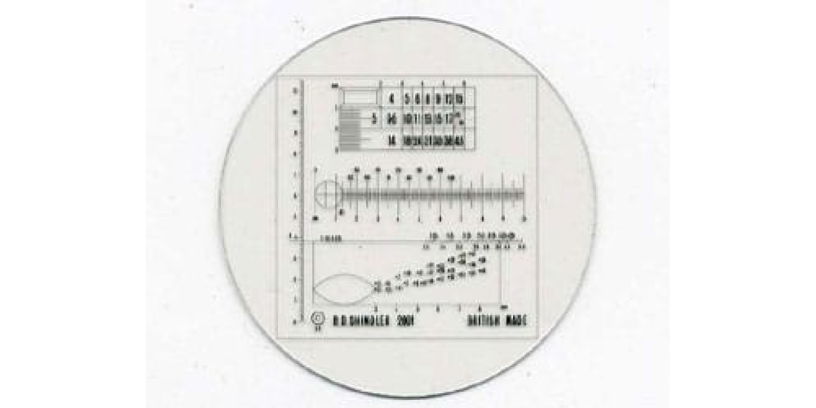 Запасная линза Shindler Diamond Scale