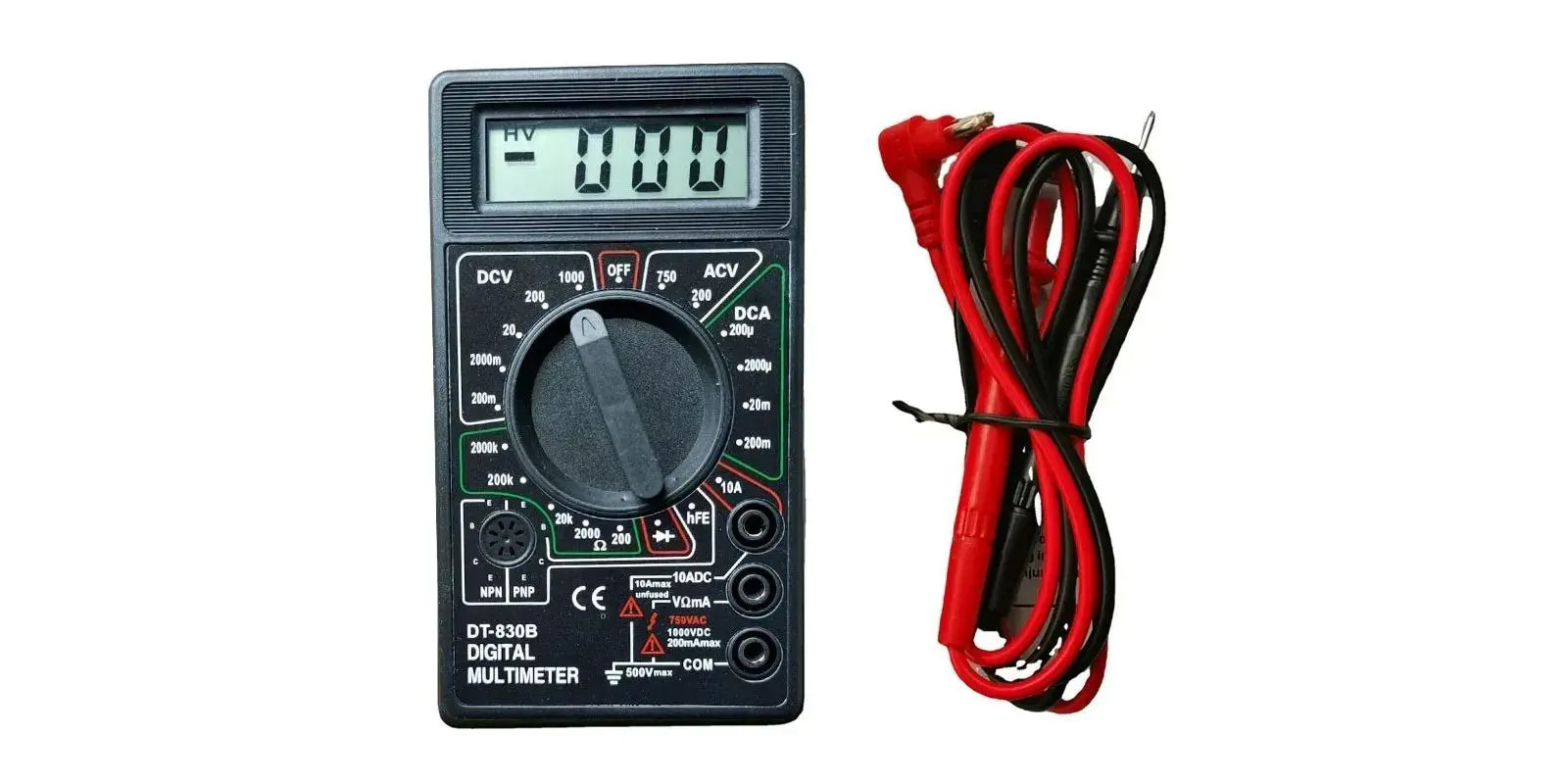 Мультиметр универсальный DT830B
