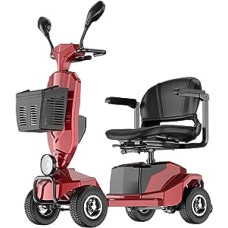 Складной электрический скутер для инвалидов и пожилых людей MIRID S48