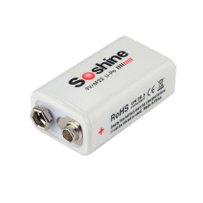  аккум крона 6f22 soshine fe 9.6v-680 680mah 9,6v li-fe офис, бизнес и торговля 61914 1