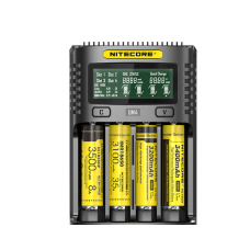ЗУ универсальное Nitecore um2/UM4, АЗУ+СЗУ, 4 канала,LCD дисплей, поддерживает Li-ion, Ni-MH и Ni-Cd AA зу универсальное nitecore um2/um4, азу+сзу, 4 канала,lcd дисплей, поддерживает li-ion, ni-mh и ni-cd aa зарядное устройство для батареек 52659 1
