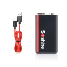 Аккум Крона 6F22 Soshine Fe 9.6V-1000 1000mAh 9,6V Li-Fe аккум крона 6f22 soshine fe 9.6v-1000 1000mah 9,6v li-fe офис, бизнес и торговля 61915 1