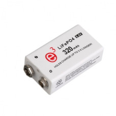 Аккум Крона 6F22 Soshine Fe 9.6V-320 320mAh 9,6V Li-Fe аккум крона 6f22 soshine fe 9.6v-320 320mah 9,6v li-fe офис, бизнес и торговля 54369 1