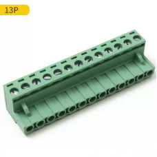 KLS2-EDK-5.00-13P-4S (2EDGK-5.0-13P-14), Клеммник, 13-контактный 5 мм, угловой KLS2-EDK-5.00-13P-4S (2EDGK-5.0-13P-14), Клеммник, 13-контактный 5 мм, угловой