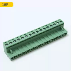 KLS2-EDK-5.00-16P-4S (2EDGK-5.0-16P-14), Клеммник, 16-контактный 5 мм, угловой KLS2-EDK-5.00-16P-4S (2EDGK-5.0-16P-14), Клеммник, 16-контактный 5 мм, угловой