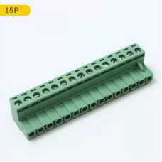 KLS2-EDK-5.00-015P-4S (2EDGK-5.0-15P-14), Клеммник, 15-контактный 5 мм, угловой KLS2-EDK-5.00-015P-4S (2EDGK-5.0-15P-14), Клеммник, 15-контактный 5 мм, угловой