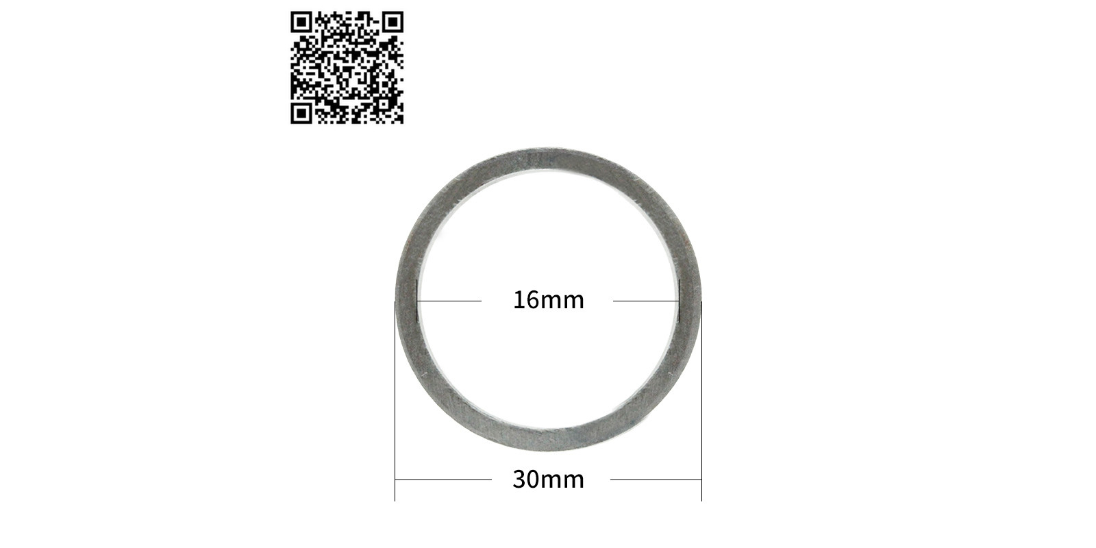 Переходное кольцо для пильных дисков 30*16*1.2