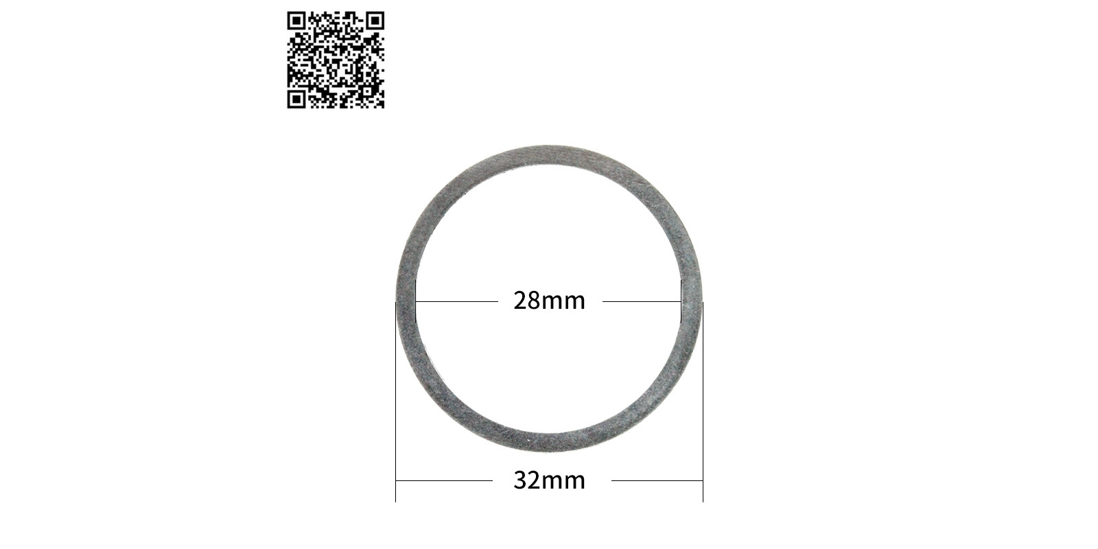 Переходное кольцо для пильных дисков 32*28*1.3